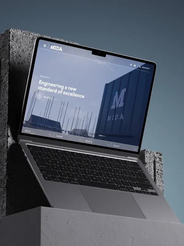 WordPress site for civil company