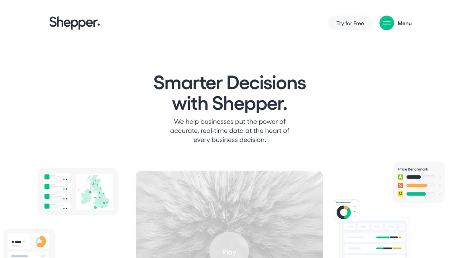 Shepper Website on Mobile Device